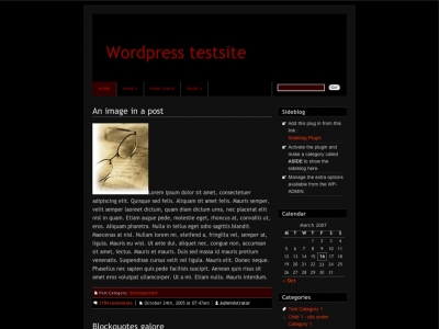 DarkBlix WordPress Theme